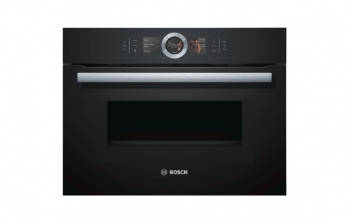 Bosch Series 8 CMG656BB6B Compact Oven & Microwave - Black