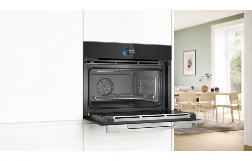 Bosch Series 8 CSG7584B1 Compact Steam Oven - Black