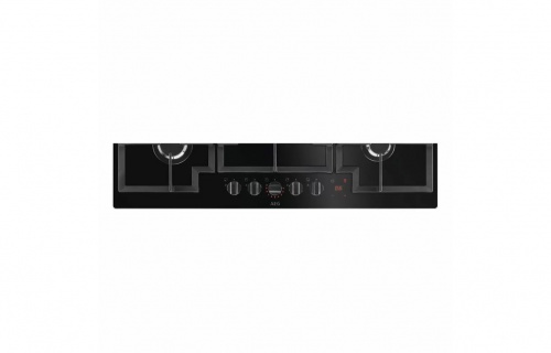 AEG HKB95450NB 90cm Gas on Glass Hob - Black