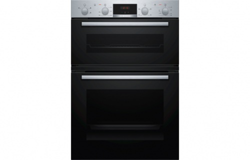 Bosch Series 2 MHA133BR0B Double Electric Oven - Brushed Steel