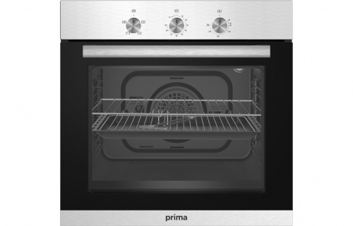 Prima PRSO101 Single Electric Fan Oven - St/Steel