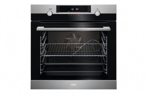 AEG BCK556260M Single Electric Oven w/Steam - St/Steel