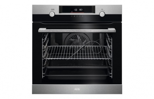 AEG BPK556260M Single Pyrolytic Oven w/Steam - St/Steel