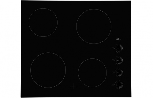 AEG HK614000CB 60cm Ceramic Hob - Black