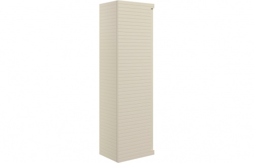 Groove 350mm Wall Hung 1 Door Tall Unit - Matt Cotton