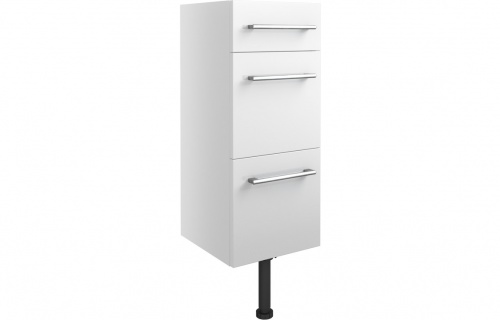 Albia 300mm 3 Drawer Unit - White Gloss