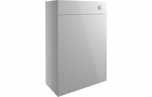 Albia 600mm WC Unit - Light Grey Gloss