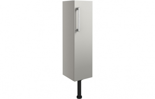 Albia 200mm Slim Base Unit - Light Grey Gloss