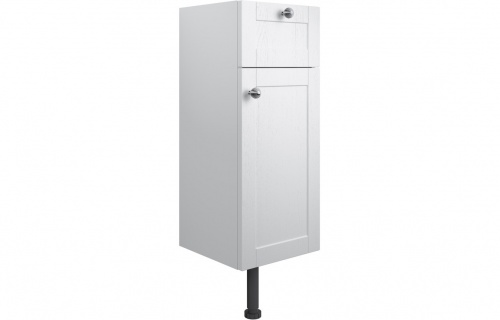 Apo 300mm 1 Drawer  1 Door Base Unit - Satin White Ash