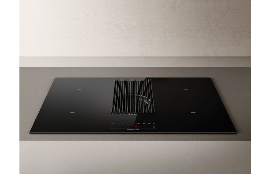 Elica Nikolatesla Prime 85Cm Venting Induction Hob (Ducting) - Black