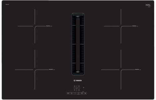 Bosch Series 4 PIE811B15E 80cm Venting Induction Hob - Black